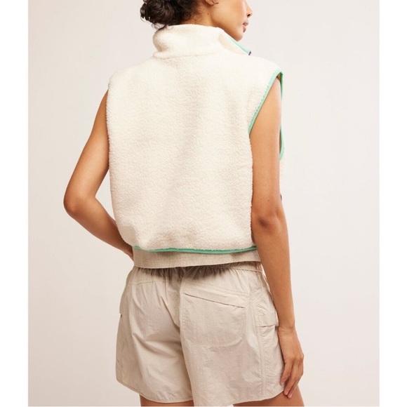 Free People FP MOVEMENT Hit the Slopes Vest / Ivory Retro Combo - Picture 4 of 14